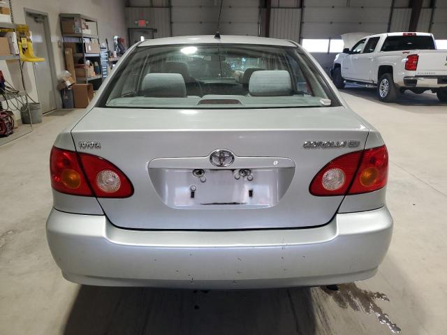 2T1BR32E84C296180 - 2004 TOYOTA COROLLA CE SILVER photo 6