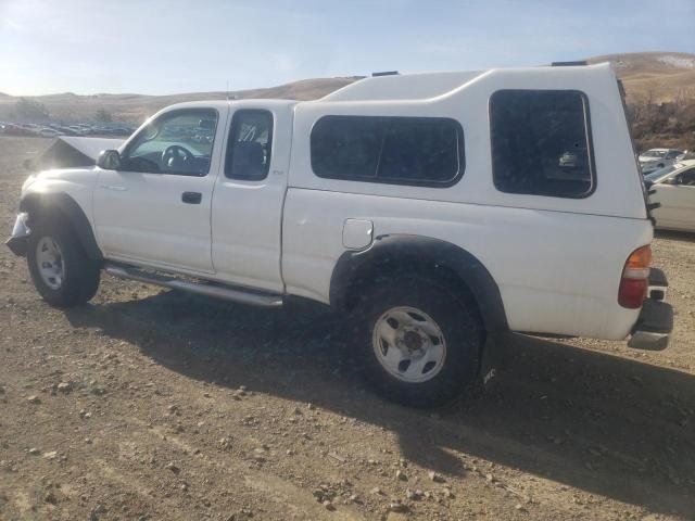 5TEWN72N03Z264014 - 2003 TOYOTA TACOMA XTRACAB WHITE photo 2