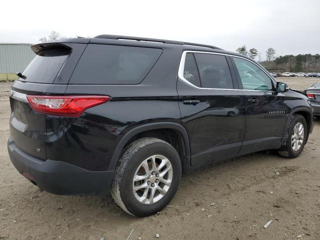 1GNEVHKW2LJ287399 - 2020 CHEVROLET TRAVERSE LT BLACK photo 3