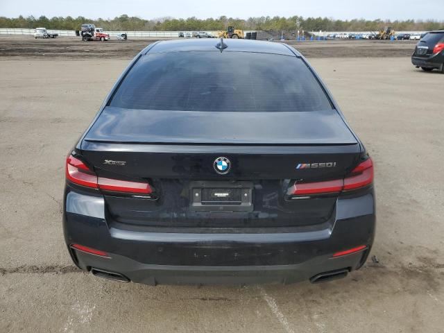 WBA13BK02NCK37368 - 2022 BMW M550XI BLACK photo 6