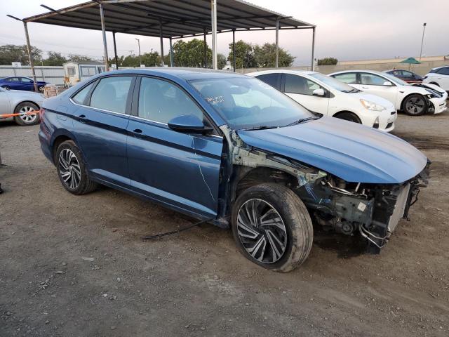 3VWE57BUXLM084682 - 2020 VOLKSWAGEN JETTA SEL BLUE photo 4