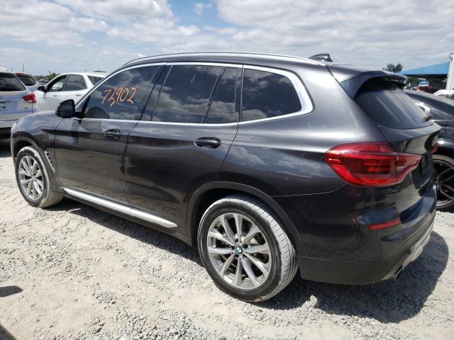 5UXTR9C54JLD57553 - 2018 BMW X3 XDRIVE30I BLACK photo 2