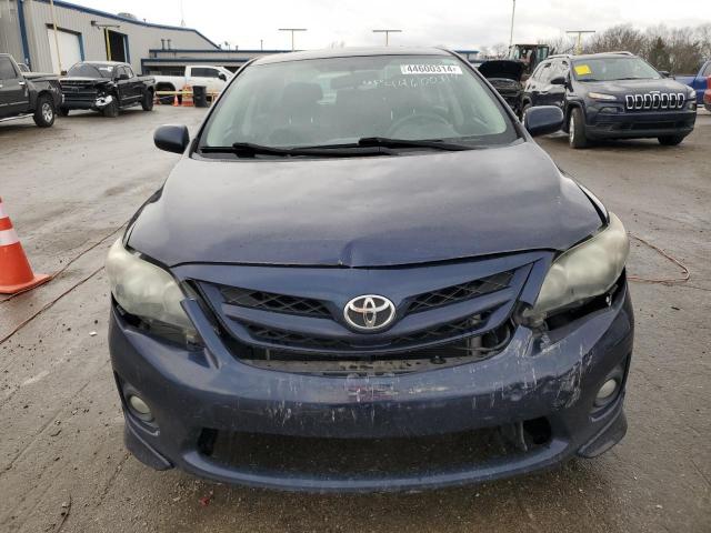 2T1BU4EE9BC612294 - 2011 TOYOTA COROLLA BASE BLUE photo 5