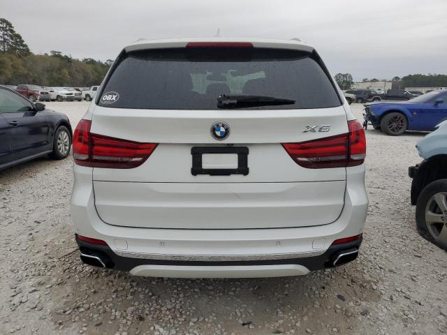 5UXKR6C52J0U15071 - 2018 BMW X5 XDRIVE50I WHITE photo 6