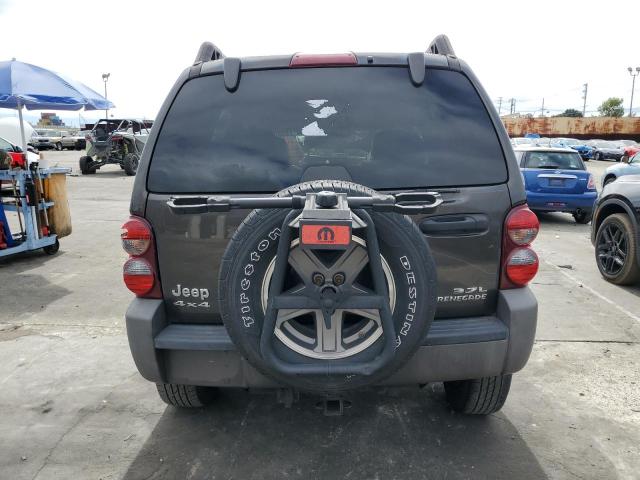 1J4GL38K55W520920 - 2005 JEEP LIBERTY RENEGADE 灰色 照片 6