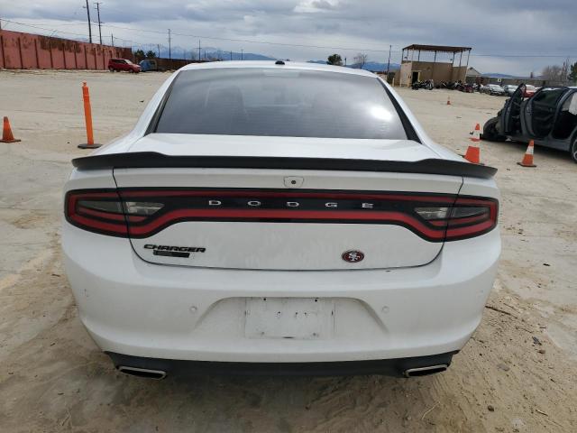 2C3CDXBG6KH523529 - 2019 DODGE CHARGER SXT WHITE photo 6