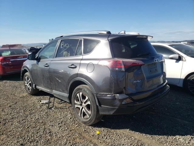 JTMBFREV7HJ711331 - 2017 TOYOTA RAV4 LE GRAY photo 2