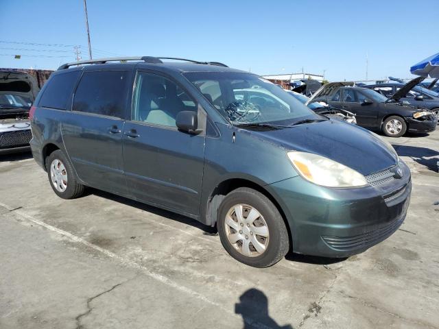 5TDZA23C94S019199 - 2004 TOYOTA SIENNA CE GREEN photo 4