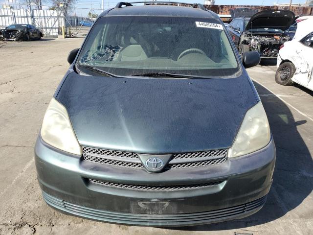 5TDZA23C94S019199 - 2004 TOYOTA SIENNA CE GREEN photo 5