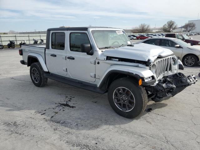 1C6HJTFG5NL164251 - 2022 JEEP GLADIATOR OVERLAND SILVER photo 4