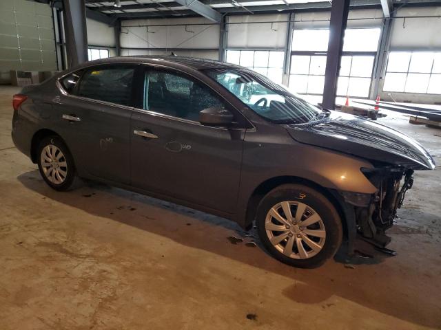 3N1AB7AP3JY320667 - 2018 NISSAN SENTRA S GRAY photo 4