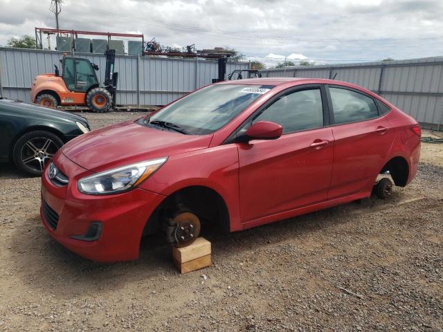 KMHCT4AE4HU170027 - 2017 HYUNDAI ACCENT SE RED photo 1