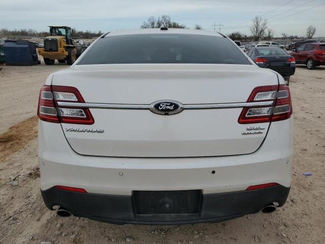 1FAHP2E82EG133615 - 2014 FORD TAURUS SEL WHITE photo 6