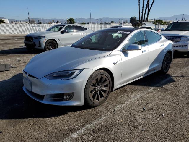 5YJSA1E2XJF269275 - 2018 TESLA MODEL S SILVER photo 1