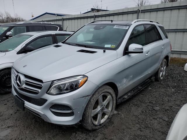 4JGDA5HB0JB185489 - 2018 MERCEDES-BENZ GLE 350 4MATIC SILVER photo 1