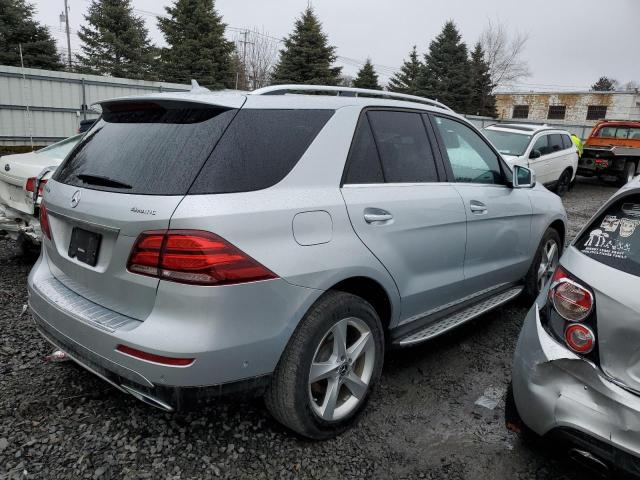 4JGDA5HB0JB185489 - 2018 MERCEDES-BENZ GLE 350 4MATIC SILVER photo 3