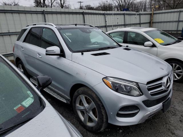 4JGDA5HB0JB185489 - 2018 MERCEDES-BENZ GLE 350 4MATIC SILVER photo 4