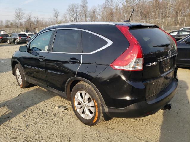 2HKRM4H76EH644293 - 2014 HONDA CR-V EXL BLACK photo 2