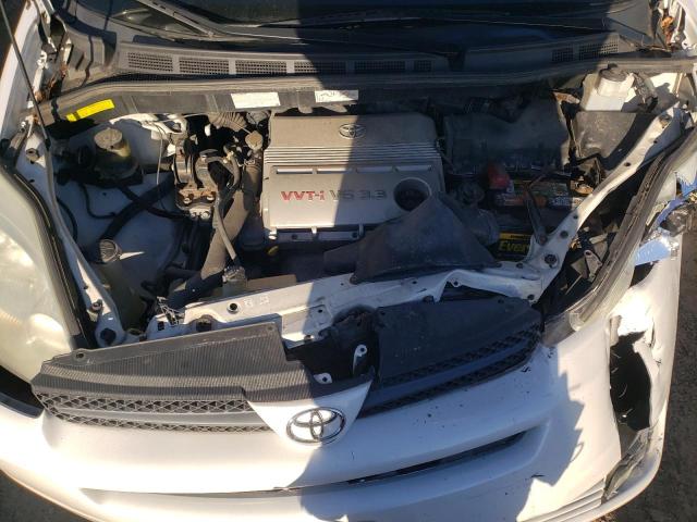 5TDZA22C35S239957 - 2005 TOYOTA SIENNA XLE WHITE photo 12