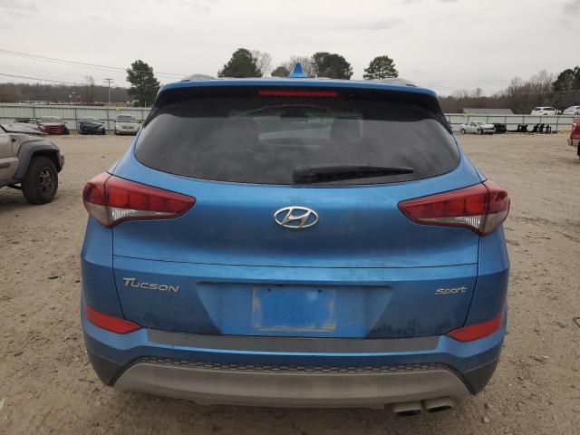 KM8J33AL0JU707966 - 2018 HYUNDAI TUCSON SPORT BLUE photo 6