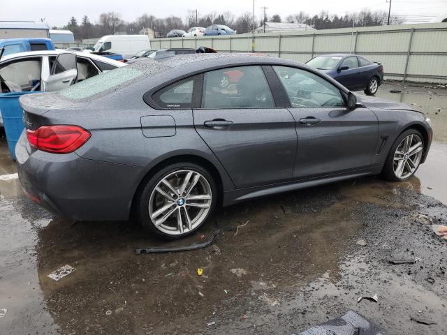 WBA4J3C5XJBG96850 - 2018 BMW 430XI GRAN COUPE GRAY photo 3