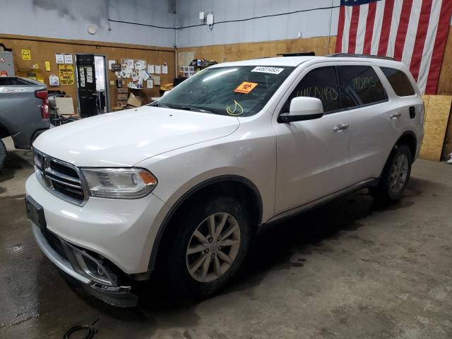 1C4RDJAG4FC133462 - 2015 DODGE DURANGO SXT WHITE photo 1