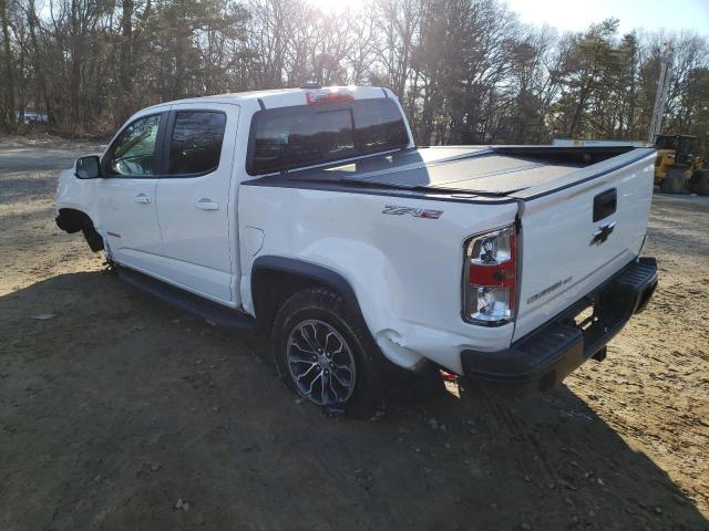 1GCGTEENXK1187350 - 2019 CHEVROLET COLORADO ZR2 WHITE photo 2