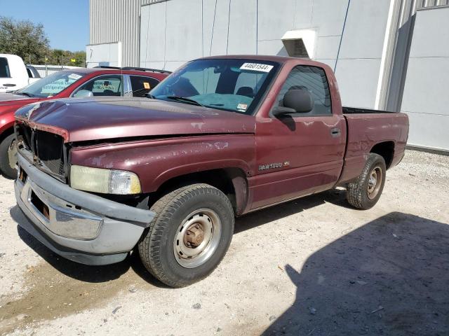 1B7HC16X41S261125 - 2001 DODGE RAM 1500 BURGUNDY photo 1