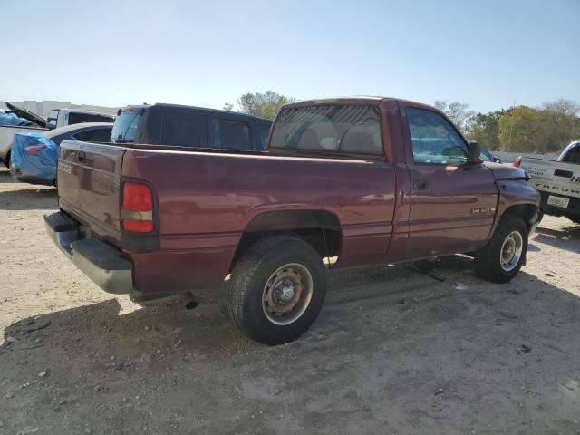 1B7HC16X41S261125 - 2001 DODGE RAM 1500 BURGUNDY photo 3