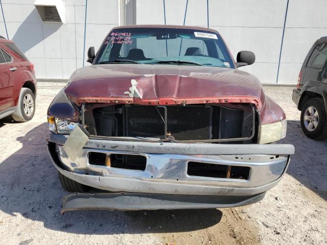 1B7HC16X41S261125 - 2001 DODGE RAM 1500 BURGUNDY photo 5