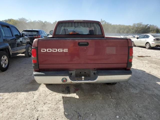 1B7HC16X41S261125 - 2001 DODGE RAM 1500 BURGUNDY photo 6