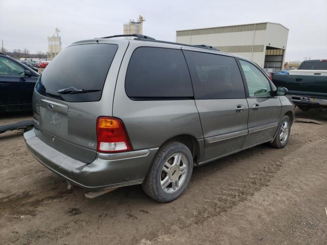 2FMZA52472BA81254 - 2002 FORD WINDSTAR SE GREEN photo 3