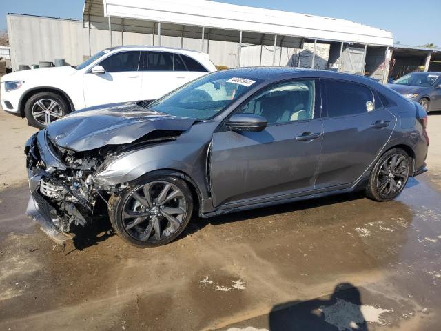 SHHFK7G45HU234376 - 2017 HONDA CIVIC SPORT GRAY photo 1