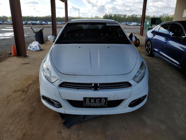 1C3CDFCA9DD303709 - 2013 DODGE DART LIMITED WHITE photo 5