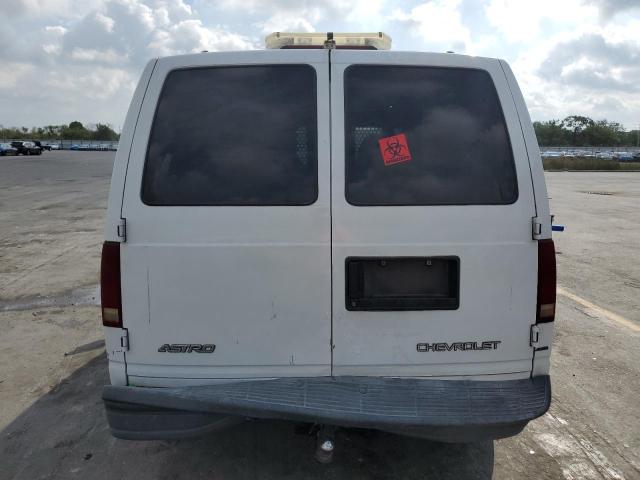 1GCDM19W21B136509 - 2001 CHEVROLET ASTRO WHITE photo 6