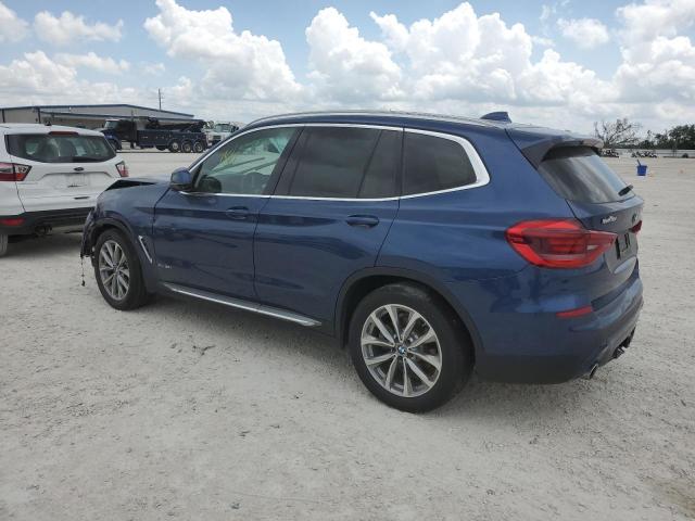 5UXTR9C59JLC81165 - 2018 BMW X3 XDRIVE30I BLUE photo 2