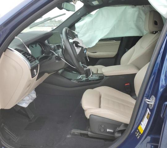 5UXTR9C59JLC81165 - 2018 BMW X3 XDRIVE30I Blau Foto 7