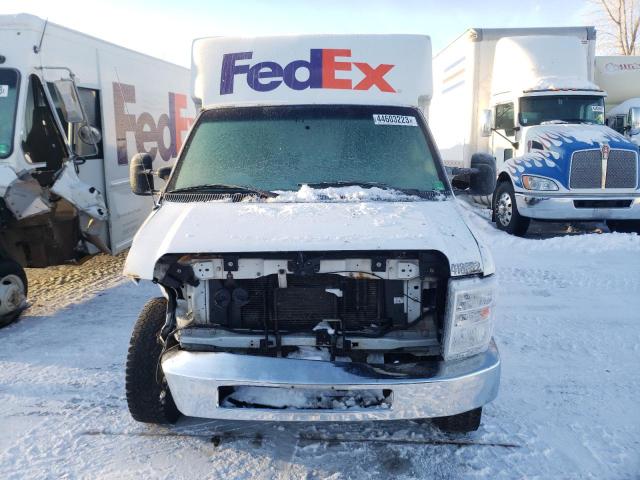 1FDWE3FL2EDA11561 - 2014 FORD ECONOLINE E350 SUPER DUTY CUTAWAY VAN WHITE photo 5