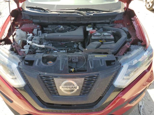 JN8AT2MTXHW407297 - 2017 NISSAN ROGUE S RED photo 12