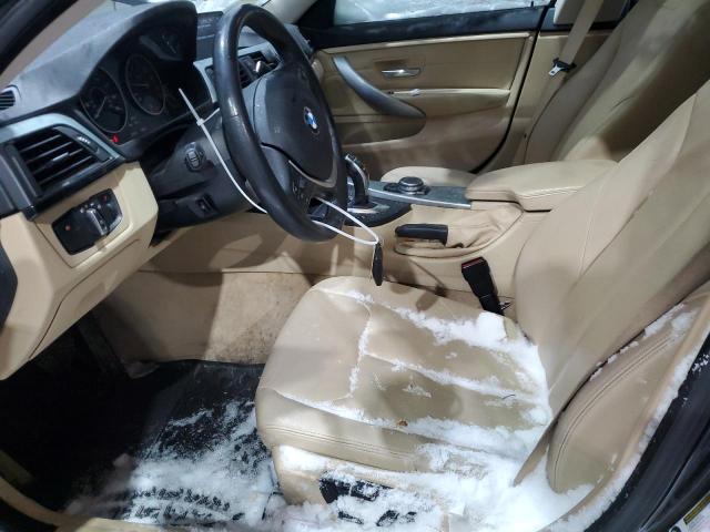 WBA4A7C57FD415071 - 2015 BMW 428 XI GRAN COUPE BLACK photo 7