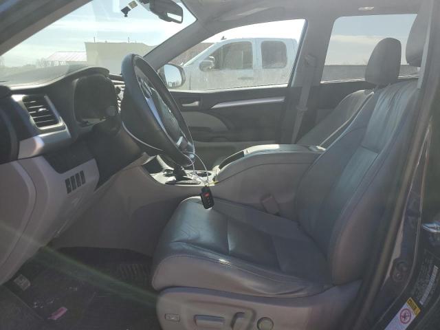 5TDJKRFH6GS333066 - 2016 TOYOTA HIGHLANDER XLE Mavi foto 7