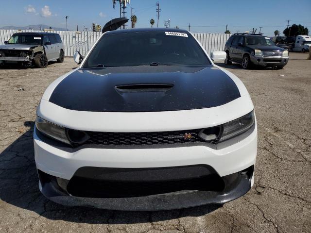 2C3CDXGJ9KH530477 - 2019 DODGE CHARGER SCAT PACK WHITE photo 5