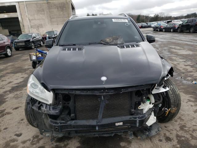 4JGDA5HB3FA556870 - 2015 MERCEDES-BENZ ML 350 4MATIC BLACK photo 5