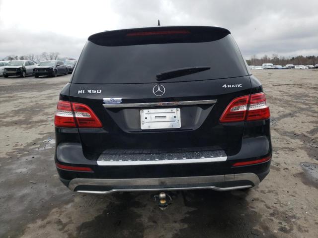 4JGDA5HB3FA556870 - 2015 MERCEDES-BENZ ML 350 4MATIC BLACK photo 6