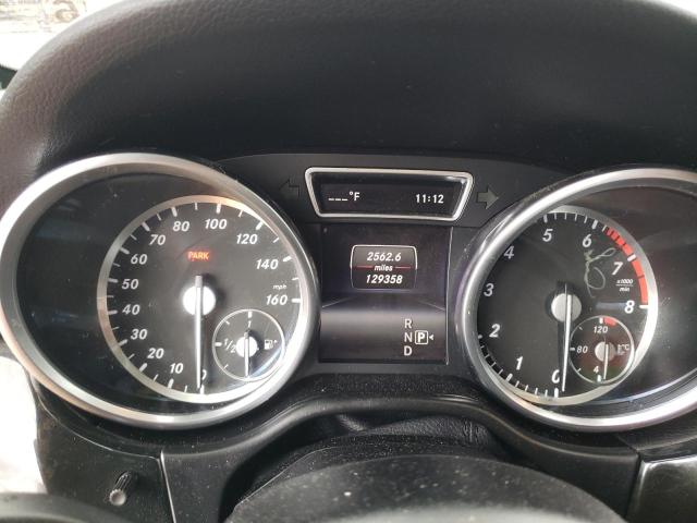 4JGDA5HB3FA556870 - 2015 MERCEDES-BENZ ML 350 4MATIC BLACK photo 9