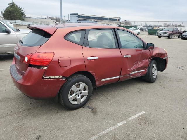 JN8AS5MVXBW265627 - 2011 NISSAN ROGUE S RED photo 3