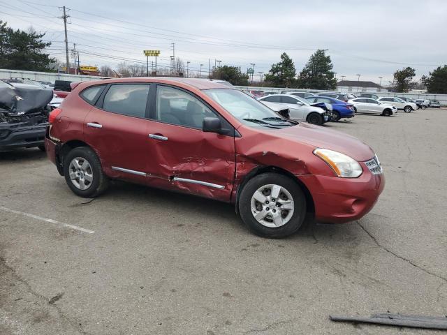 JN8AS5MVXBW265627 - 2011 NISSAN ROGUE S RED photo 4