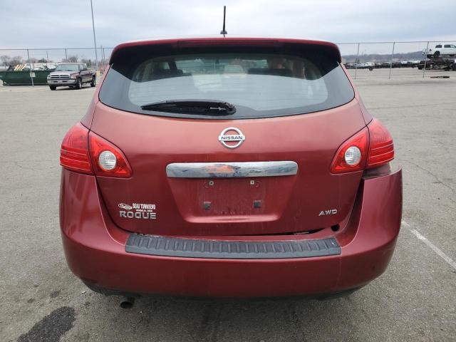 JN8AS5MVXBW265627 - 2011 NISSAN ROGUE S RED photo 6