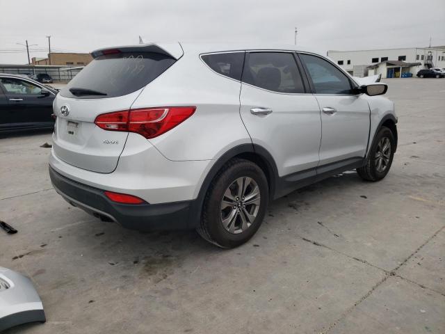 5XYZT3LB2FG271612 - 2015 HYUNDAI SANTA FE S SILVER photo 3