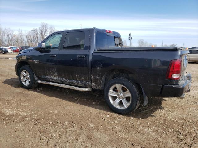 1C6RR7MT8ES268131 - 2014 RAM 1500 SPORT BLACK photo 2